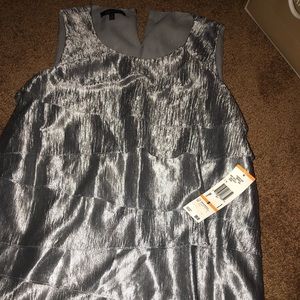 Anne Klein shimmer top